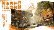拆治興并行村莊面貌新